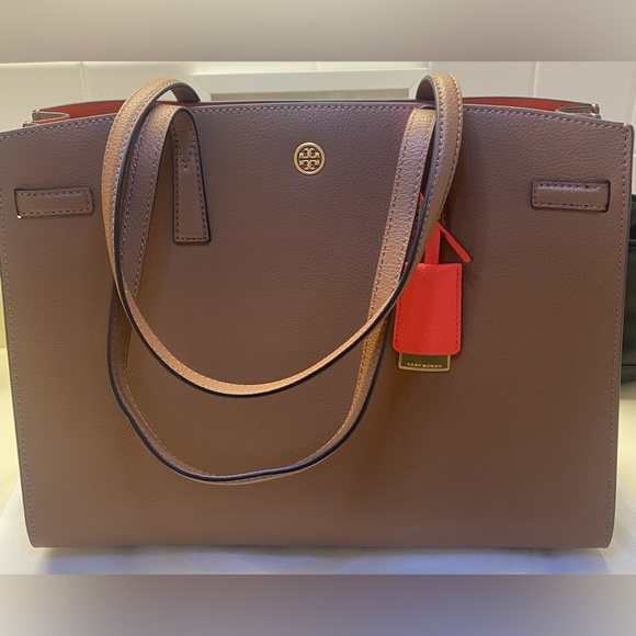 ⚡️ NWT Tory Burch Walker Leather Satchel - Picture 5 of 15